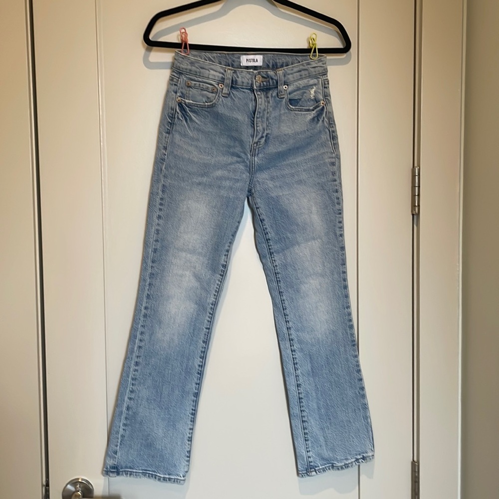 Pistola Lennon straight leg denim jeans